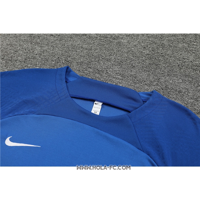 Chandal del Paris Saint-Germain 2022-2023 Manga Corta Azul Oscuro - Pantalon Corto